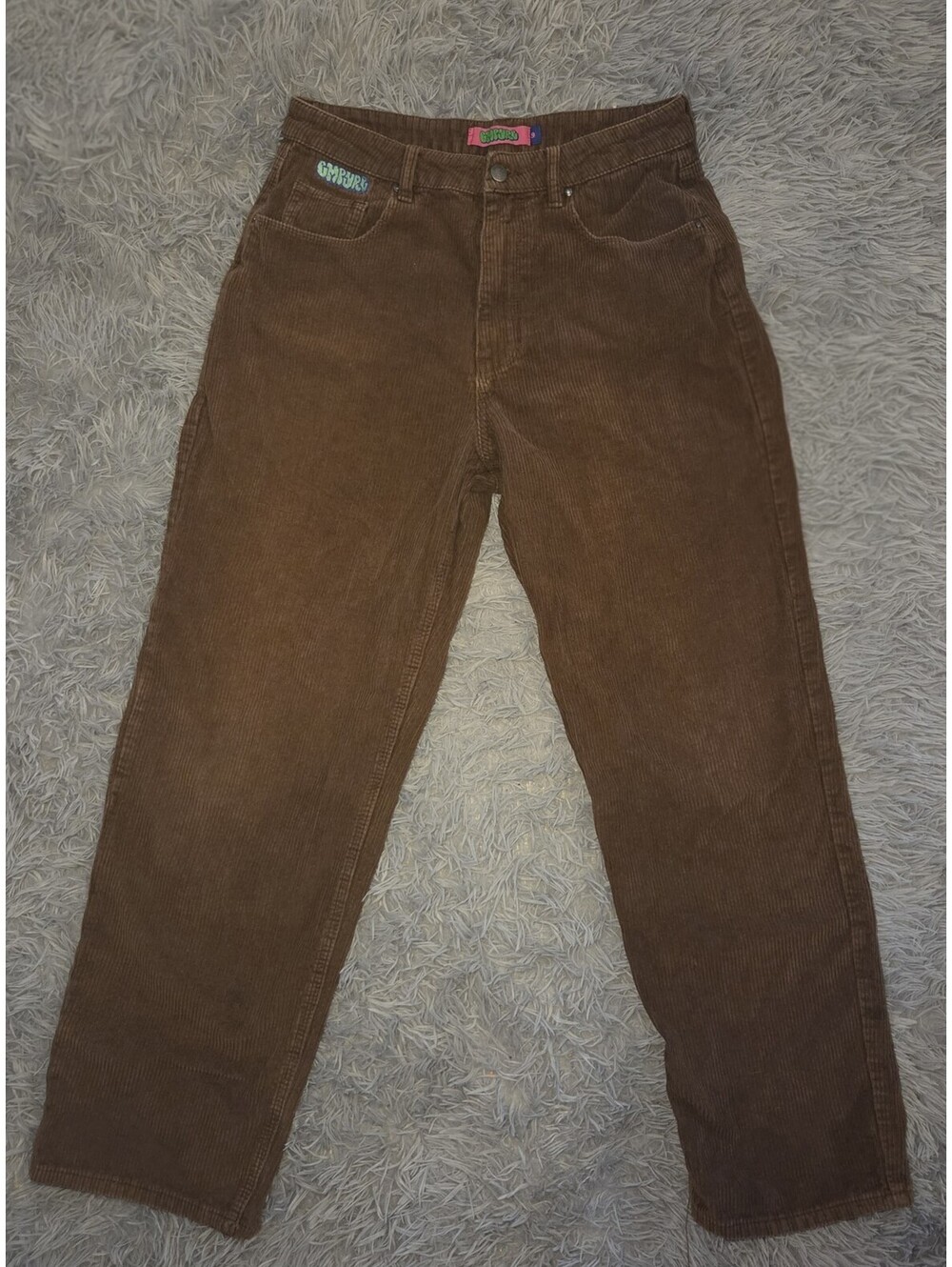 EMPYRE Tori Pants Wide Leg Baggy Corduroy Jeans Women’s Teens Junior Size 8